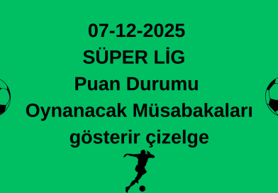 2025-2026 SÜPER AMATÖR LİG OYNANACAK MÜSABAKALAR 2025-2026 SÜPER AMATÖR LİG OYNANACAK MÜSABAKALAR