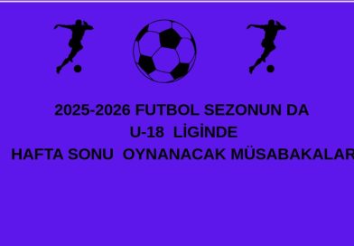 14 02-2026 U 18 LİGİ OYNANACAK MÜSABAKALAR