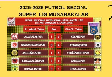 SÜPER AMATÖR MÜSABAKA SONUÇLARI SÜPER AMATÖR MÜSABAKA SONUÇLARI
