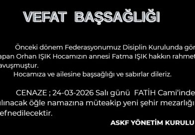 VEFAT BAŞSAĞLIĞI