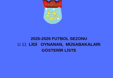 03-06-2026 U 11 LİGİ MÜSABAKA SONUÇLARI
