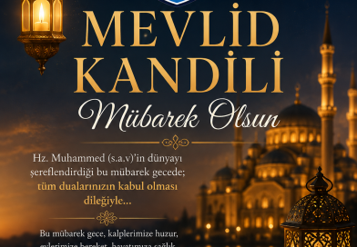 Mevlid Kandiliniz Mübarek Olsun!