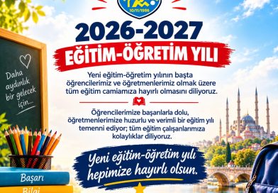 2026-2027 EĞİTİM ÖĞRETİM YILI